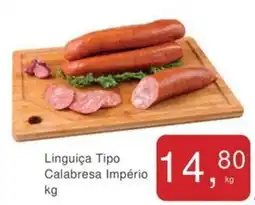 Mineirão Atacarejo Linguiça Tipo Calabresa Império oferta