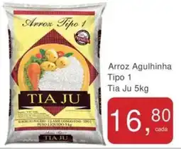 Mineirão Atacarejo Arroz Agulhinha Tipo 1 Tia Ju oferta