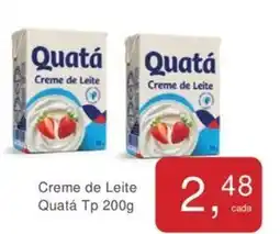 Mineirão Atacarejo Creme de Leite Quatá Tp oferta
