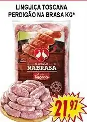 Kaçula Supermercados Linguiça toscana perdigão na brasa oferta