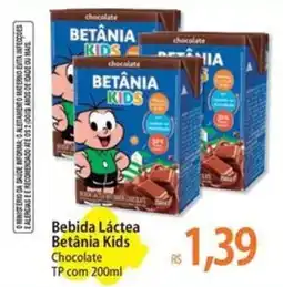 Atacadão Bebida Láctea Betânia Kids Chocolate TP oferta
