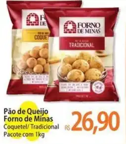 Atacadão Pão de Queijo Forno de Minas oferta