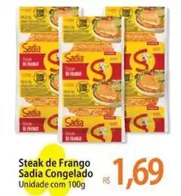 Atacadão Steak de Frango Sadia Congelado Unidade oferta