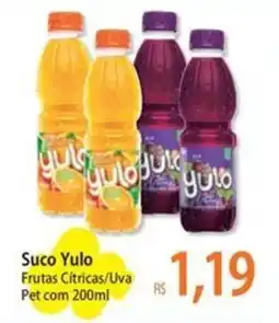 Atacadão Suco Yulo Frutas Citricas/Uva Pet oferta
