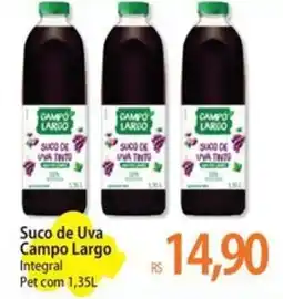 Atacadão Suco de Uva Campo Largo Integral Pet oferta