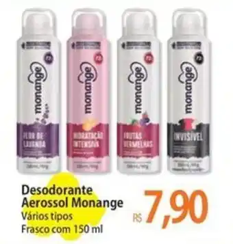 Atacadão Desodorante Aerossol Monange oferta