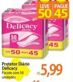 Atacadão Protetor Diário Delicacy oferta