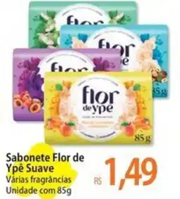 Atacadão Sabonete Flor de Ypê Suave oferta