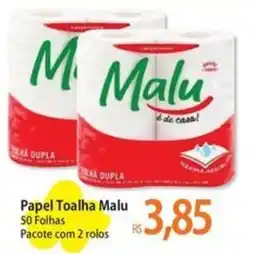 Atacadão Papel Toalha Malu oferta