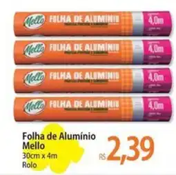 Atacadão Folha de Alumínio Mello oferta
