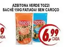 Kaçula Supermercados Azeitona verde tozzi sachê fatiada/ sem caroço oferta