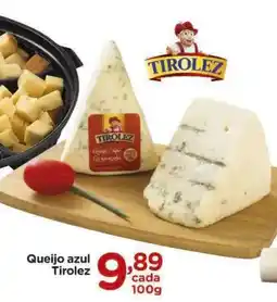Carrefour Queijo azul Tirolez oferta