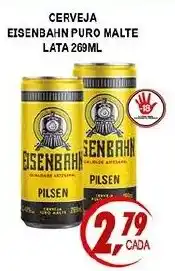 Kaçula Supermercados Cerveja eisenbahn puro malte lata oferta