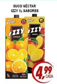 Kaçula Supermercados Suco nectar Izzy sabores oferta