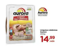 Carrefour Linguiça calabresa Aurora oferta