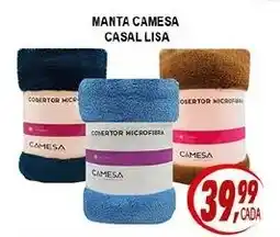 Kaçula Supermercados Manta camesa casal lisa oferta
