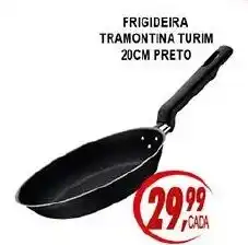 Kaçula Supermercados Frigideira tramontina turim 20cm preto oferta