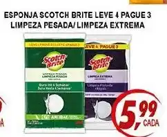 Kaçula Supermercados Esponja scotch brite oferta