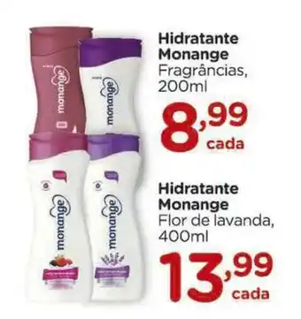 Carrefour Hidratante Monange Fragrâncias, oferta