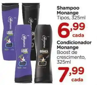 Carrefour Shampoo Monange Tipos, oferta
