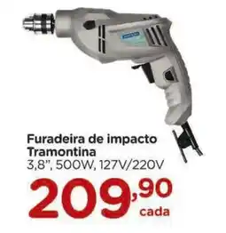 Carrefour Furadeira de impacto Tramontina oferta