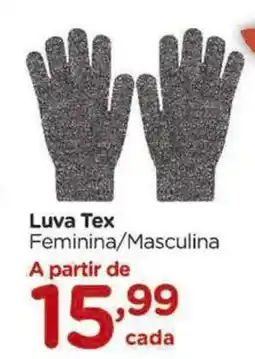 Carrefour Luva Tex Feminina/Masculina oferta