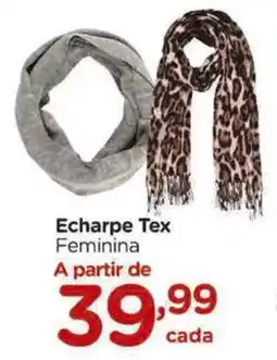 Carrefour Echarpe Tex Feminina oferta