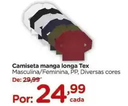 Carrefour Camiseta manga longa Tex oferta