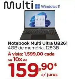 Carrefour Notebook Multi Ultra UB261 oferta