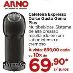 Carrefour Cafeteira Expresso Dolce Gusto Genio Plus oferta