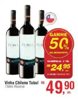 Fort Atacadista Vinho Chileno Tubul Reserva oferta