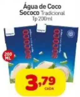 Rede Bom Lugar Água de Coco Sococo Tradicional oferta
