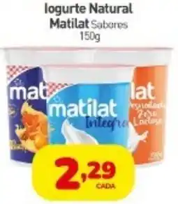 Rede Bom Lugar logurte Natural Matilat Sabores oferta