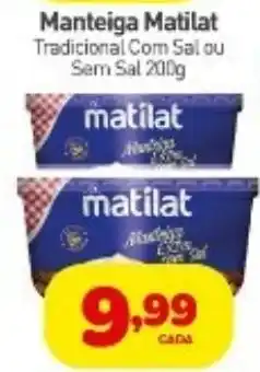 Rede Bom Lugar Manteiga Matilat Tradicional Com Salou Sem Sal oferta