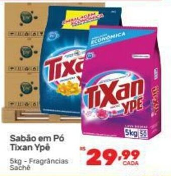 Supermercados Condor Sabao em po Tixan Ype 5kg oferta