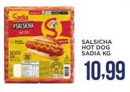 Apoio Mineiro Salsicha hot dog sadia oferta