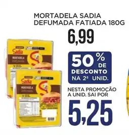 Apoio Mineiro Mortadela sadia defumada fatiada oferta