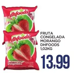 Apoio Mineiro Fruta congelada morango dhfoods oferta