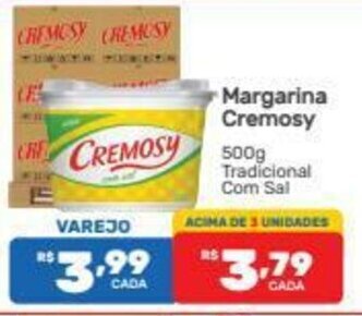 Supermercados Condor Margarina Cremosy 500g oferta