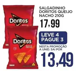 Apoio Mineiro Salgadinho doritos queijo nacho oferta