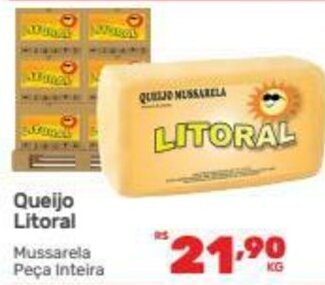 Supermercados Condor Queijo Litoral oferta