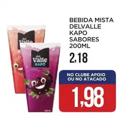 Bebida mista delvalle kapo sabores