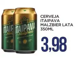 Apoio Mineiro Cerveja itaipava malzbier lata oferta