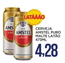 Apoio Mineiro Cerveja amstel puro malte latão oferta