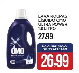 Apoio Mineiro Lava roupas líquido omo ultra power oferta