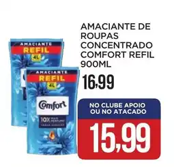 Apoio Mineiro Amaciante de roupas concentrado comfort refil oferta