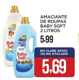 Apoio Mineiro Amaciante de roupas baby soft oferta