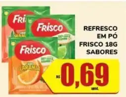 Costa Atacadão Refresco em po frisco sabores oferta