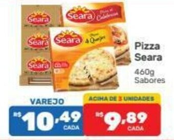 Supermercados Condor Pizza Seara 460g sabores oferta