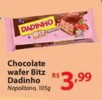 Chocolate Wafer Bis Dadinho 105g